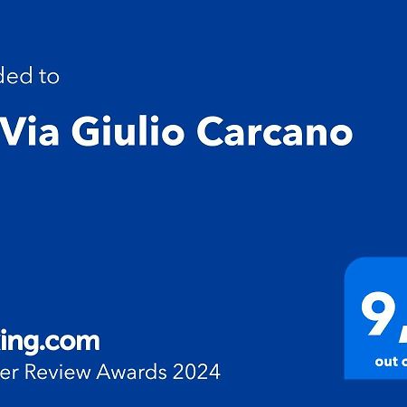 34 Via Giulio Carcano Milano Eksteriør bilde